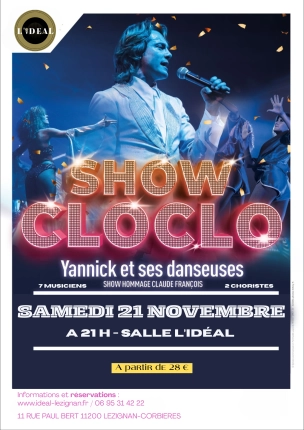 Show Cloclo Yannick - Tribute Claude Fran&ccedil;ois