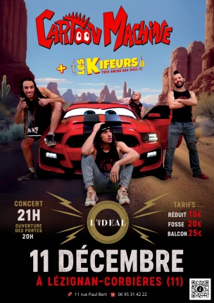 Cartoon machine + Les Kifeurs